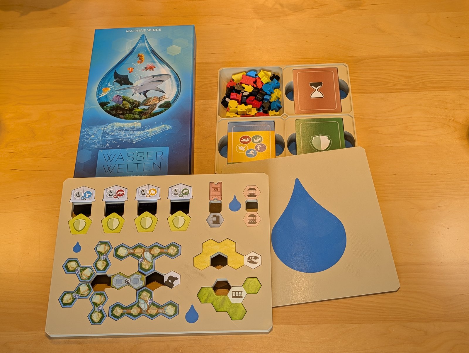 Wasserwelten-Set: Box neben Insert